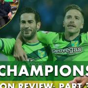 Watch part three of The Champions - our 2018-19 Norwich City Championship season review, with Michael Bailey and Steve Sanders joined by BBC Radio Norfolk commentator Chris Goreham.