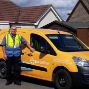Bob Robson, who works for EDF Energy, is supporting the scheme to deliver medicine to vulnerable or shielding people during the coronavirus pandemic. Picture: EDF Energy