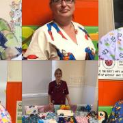 Paediatric staff at the Queen Elizabeth Hospital in King's Lynn grateful for scrub donations. Picture: QEH