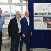 The Lowestoft Railway Station consultation event.