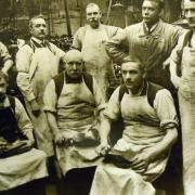 Workers at the Van Dal shoe factory in Norwich, pictured in the early 20th century. The factory opened in 1936. Picture: Archant