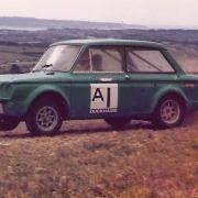 Allen Symonds racing the Hillman Imp at a dry and dusty Autocross near Weymouth. Picture: Allen Symonds