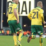 Alex Pritchard (right) and Marley Watkins both delivered on their respective returns for Norwich City, in their Sheffield Wednesday win. Picture: Paul Chesterton/Focus Images