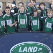 Winners of the Leicester Tigers Land Rover Premiership Rugby Cup under-12s competition, North Walsham. Picture: onEdition