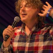 Alan Davies at the Comedy Tent at Latitude 2015 - Paul Bayfield