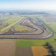 Aerial photograph of the Snetterton circuit (courtesy of Mike Page)