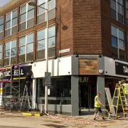 Signage has been installed on the new Taco Bell restaurant that is set to open soon in Lowestoft town centre.