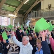 Caister Community Association members have unanimously voted in a new management board on the side of saving its social club and getting the charity part back on track, distributing funds withheld during the dispute.