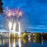 Spooks and Sparks is coming to The Hewett Academy in Norwich, pictured is a previous fireworks display by Flashfx.