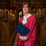 Norwich Cathedral chorister, Alice Platten, 16, who is shortlisted for BBC Young Chorister of the Year