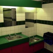 Inside the former Tombland toilets in Norwich that lay underneath the street