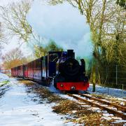 The Mince Pie Special has returned to the Bure Valley Railway, pictured is the steam train in a previous year Picture: Supplied by Bure Valley Railway