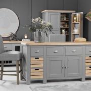 Combine freestanding furniture pieces from Aldiss' new Chatsworth Oak collection to create a stunning living space.