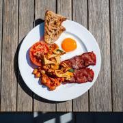 A fry-up using Ambry's turkey bacon, which has won a national award Picture: Beth Moseley Photography