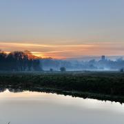 The Wensum at dusk - a view JJ held dear