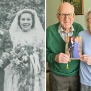 Eddie and Molly Grout have celebrated their 73rd wedding anniversary - Picture: Sonya Duncan