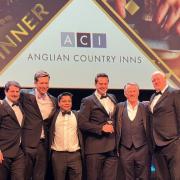 Anglian Country Inns celebrate being named best for food in the UK