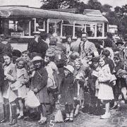 Evacuees arrive in Norwich in 1939