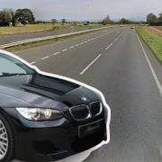 A 23-year-old BMW driver was clocked doing 120mph on the A47 at North Burlingham, near Acle