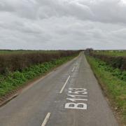 The B1153 near Brancaster will close for works