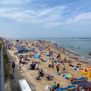 Several people were rescued from the water at Sea Palling beach over the weekend