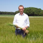 Tom Pearson, farm manager at the Raynham Estate, which is the reigning champion in the Norfolk Farm Business Competition