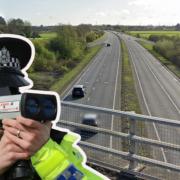 Two drivers were clocked over 100mph on the A47 at Terrington St John