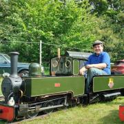 Rio Kent at the Top Field Light Railway in Norfolk
