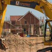 Work under way on a housing development beside the A149 Cromer Road on the outskirts of Hunstanton  Picture: Chris Bishop