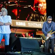 The Who performing at Sandringham