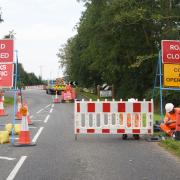 Yarmouth Road in Blofield has been closed