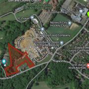 Twenty-five homes could be built in Taverham