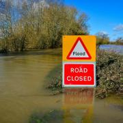 A flood warning is in place for parts of Norfolk