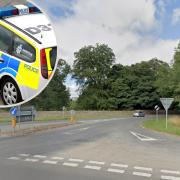 A busy road in west Norfolk was closed following a car crash