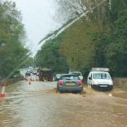 The A47 west of Norwich has repeatedly shut due to flooding