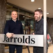 Nick Steven-Jones (left) and Tom Burdett of Jarrolds