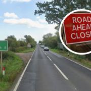 Part of the A47 will be closed this morning