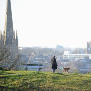 Views across Norwich from Mousehold Heath