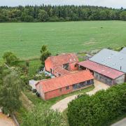 Overgate Farm Barn in Hockering is for sale for offers in the region of £750,000