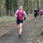 Mark Armstrong in action at Colney Lane parkrun