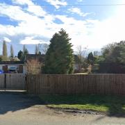 The fence surrounding the Terrington St Clement property