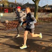 Mark Armstrong is training for the Manchester Marathon