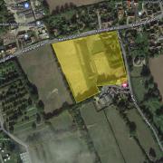 Where the homes could be built in Banham
