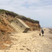 Simon Downer, from Loddon, has captured the damage caused by coastal erosion over the past six years