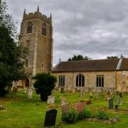 The Grade I listed St Mary's Church at Holme