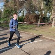 Mark Armstrong at the Valentine's 10K the last time he ran the event in 2018.
