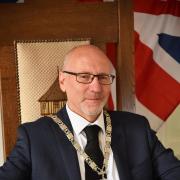 Former mayor Tony Holden has quit Wymondham Town Council