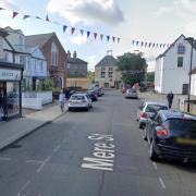 A man has died after falling off his bike in Mere Street in Diss