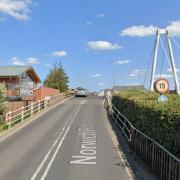 Norwich Road in Wroxham was blocked due to a broken down lorry