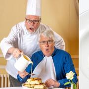 Assembly House chef-director Richard Hughes and 'pudding master' David Clayton (L-R)